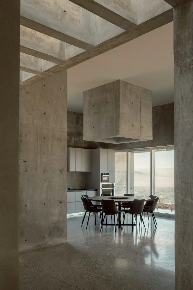 Espacio 18 Arquitectura设计的混凝土别墅Casa del Alma