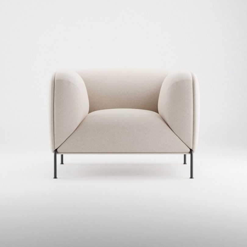 设计师Nicholas Baker设计极简沙发系列Daze