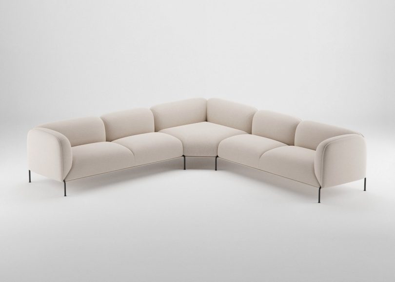 设计师Nicholas Baker设计极简沙发系列Daze