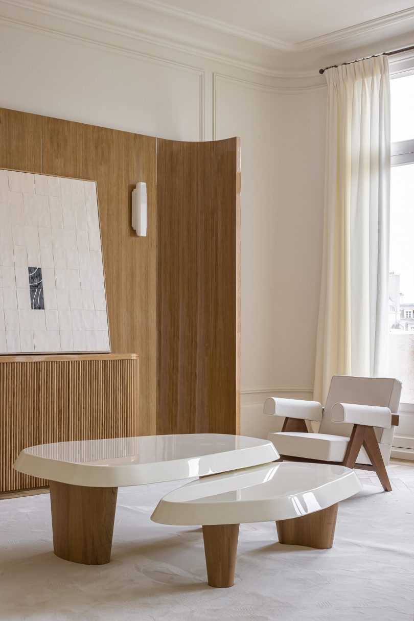 由Atelier MKD设计的巴黎极简住宅Henri Martin