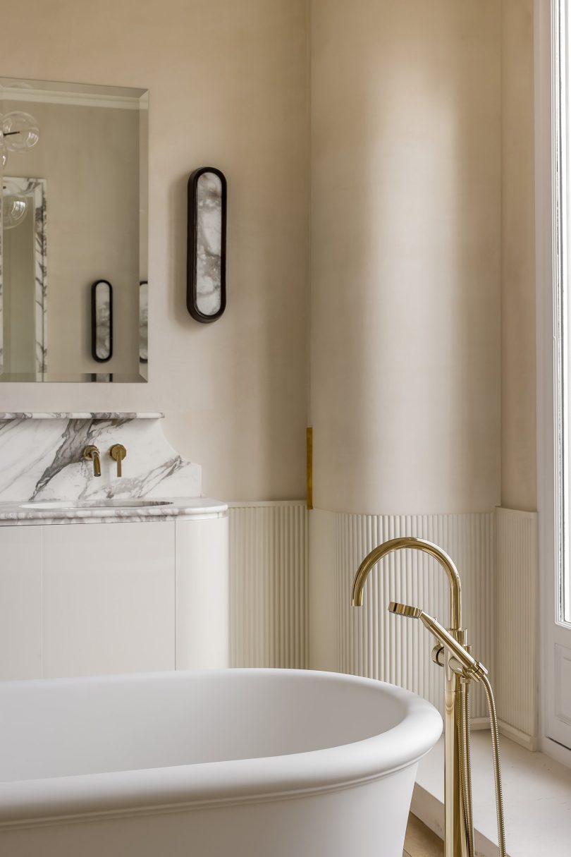 由Atelier MKD设计的巴黎极简住宅Henri Martin