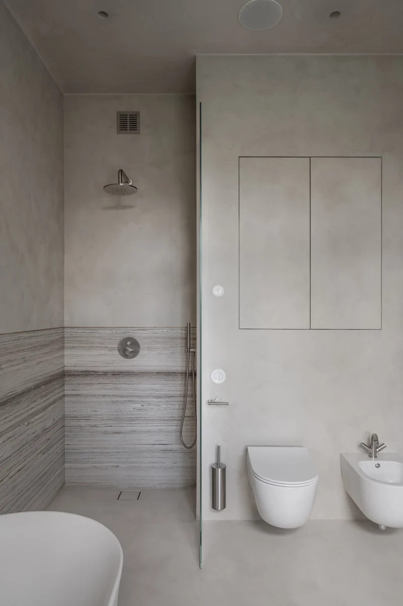 Rina Lovko & Daryna Shpuryk设计的极简主义公寓SEMEREY