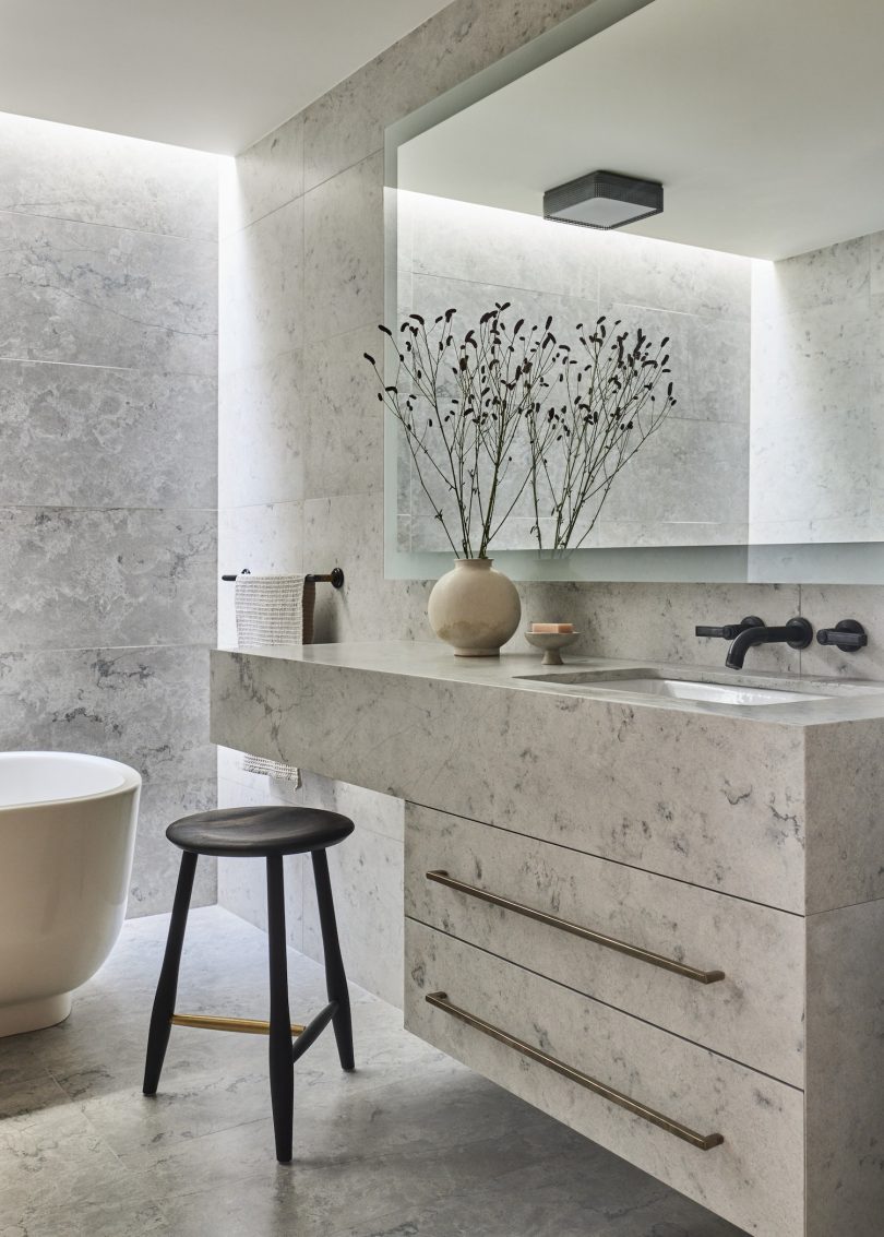 Morris Adjmi设计的极简顶层公寓Austin Nichols Penthouse