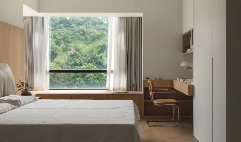 由Yidian Design设计的极简住宅Log House