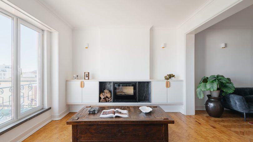 Aurora Arquitectos设计的极简公寓Bela Vista À Lapa Apartment