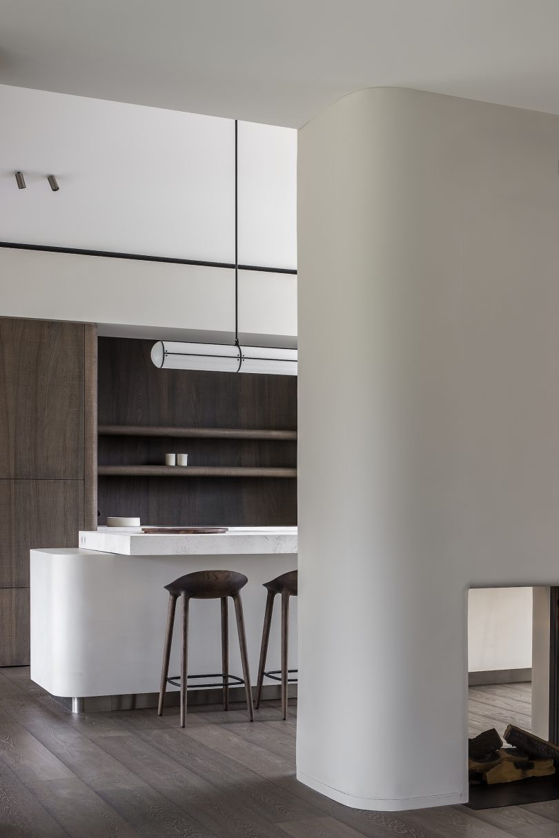 由Niels Maier设计的极简住宅Curvy Minimalism