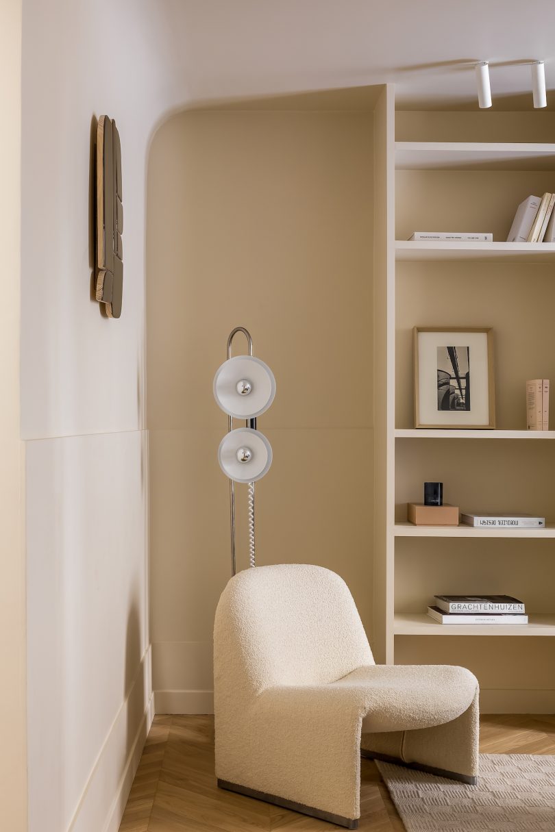 由Bella-Pia设计的极简公寓Jean Pierre Timbaud