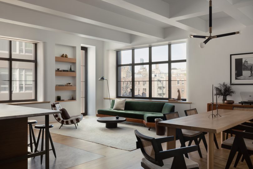 由Westbourne Studio设计的极简公寓Morton Street