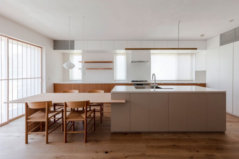 由R.E.A.D. & Architects设计的极简住宅House with Shoji