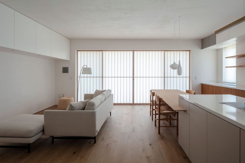 由R.E.A.D. & Architects设计的极简住宅House with Shoji