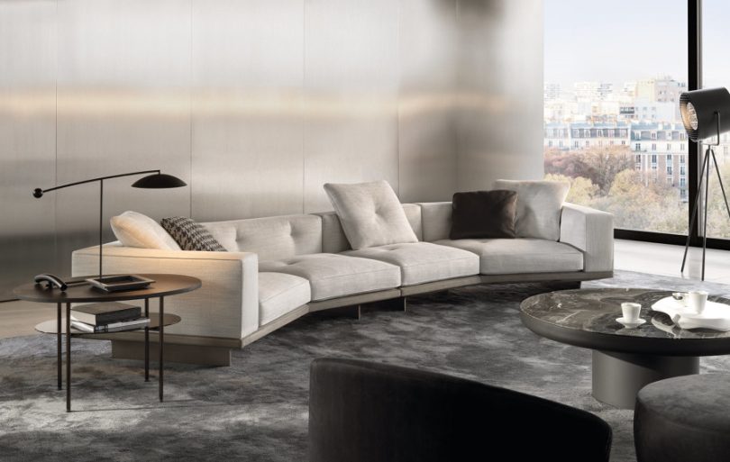 意大利家具品牌:Minotti 2023系列 – 室内外协同作用 – 设计频道