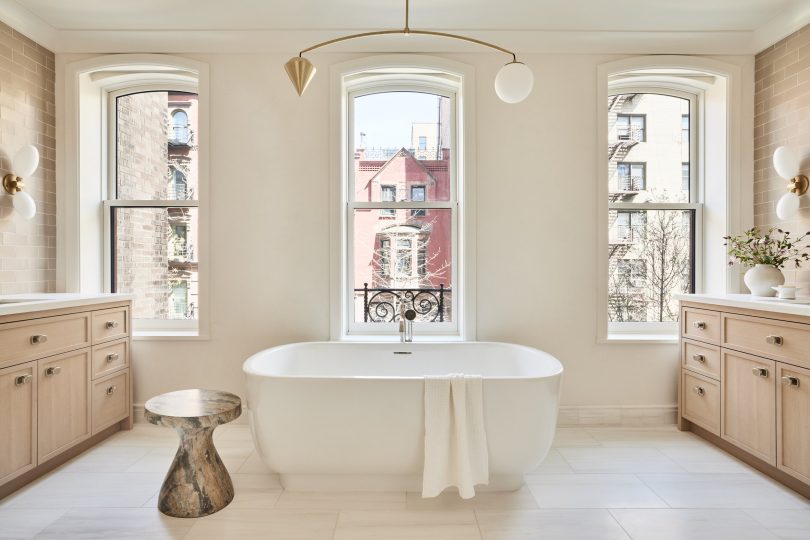 由Chango & Co设计的极简别墅Upper West Townhouse