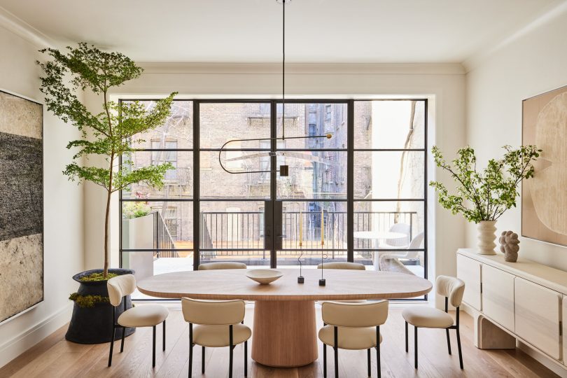 由Chango & Co设计的极简别墅Upper West Townhouse