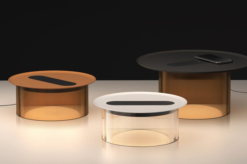 Pablo Designs设计的Carousel智能照明与无线充电合作