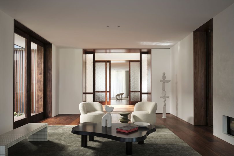 Madeleine Blanchfield Architects设计的极简住宅Dusk House