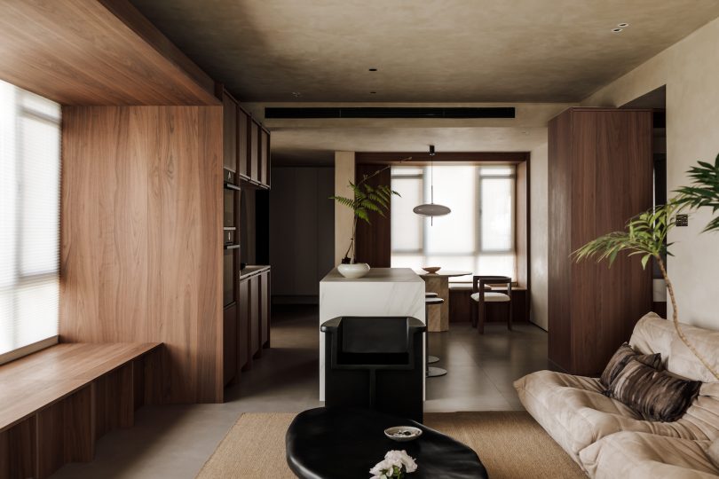 由WAY Design Studio设计的极简住宅Island