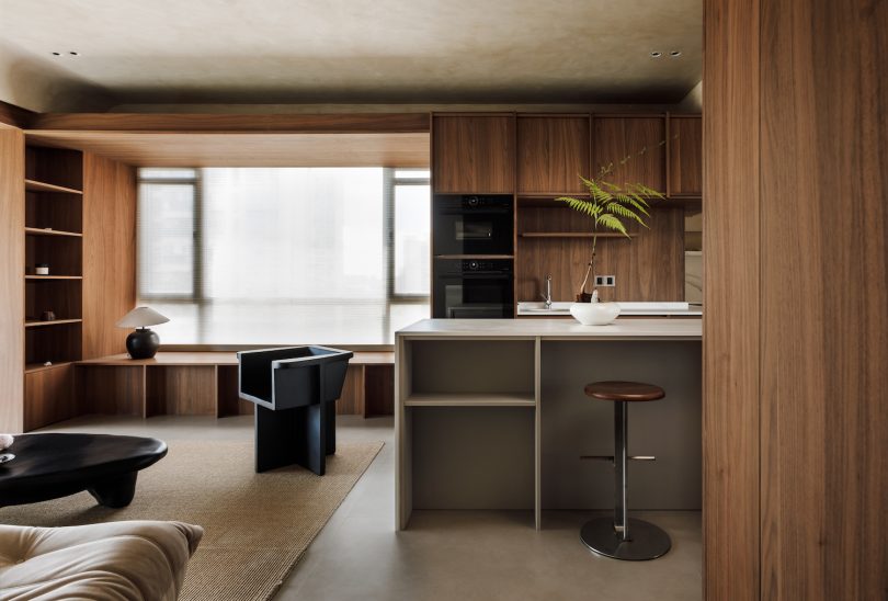 由WAY Design Studio设计的极简住宅Island