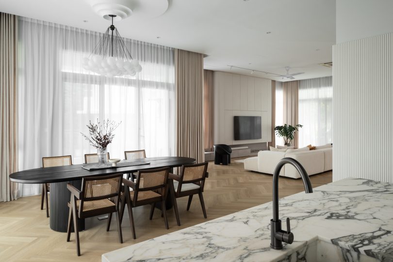 由Wuuu Studio设计的极简主义住宅Gradient of Vein