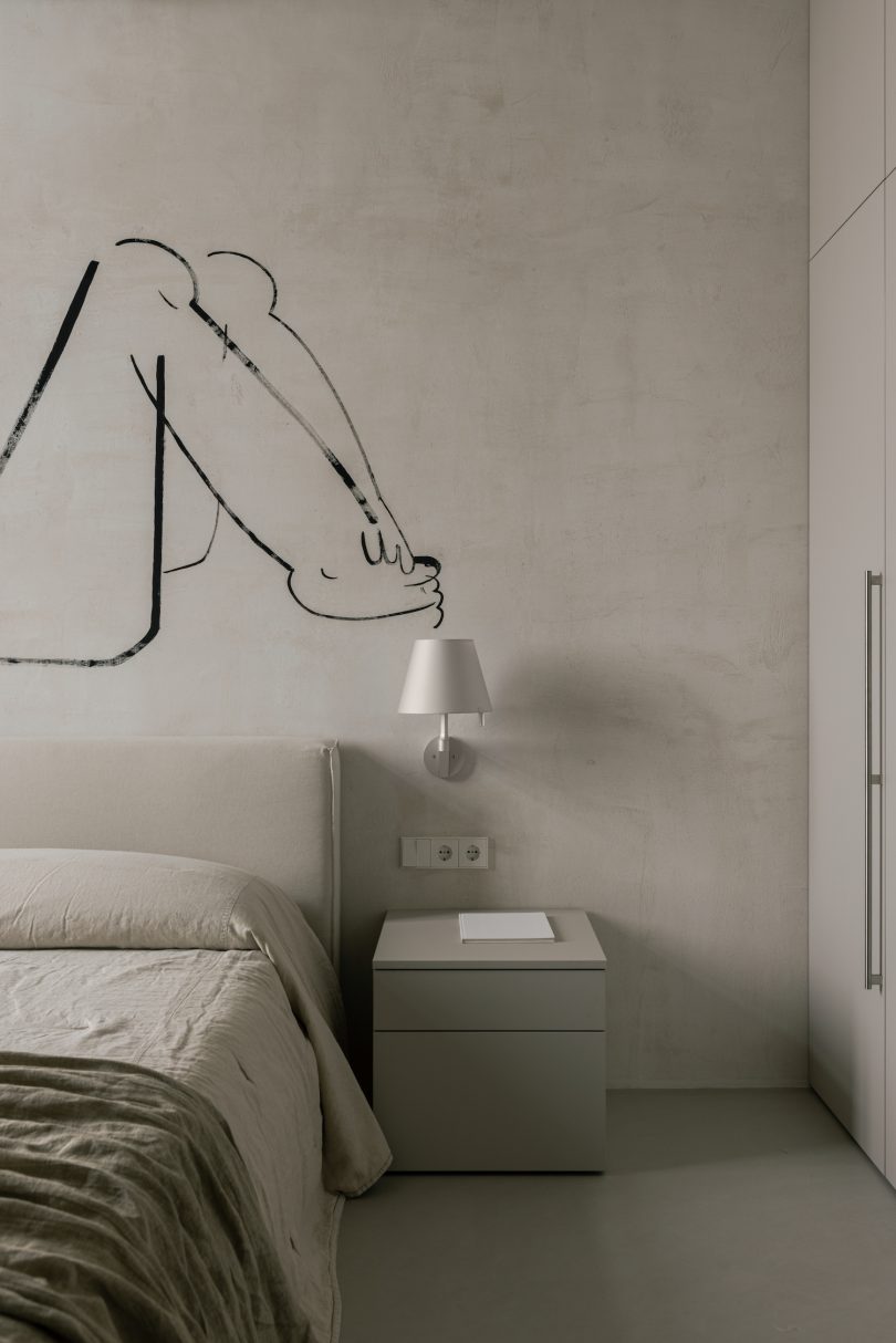 由Vlad Kudin设计的极简主义公寓Soft‘n’Rough