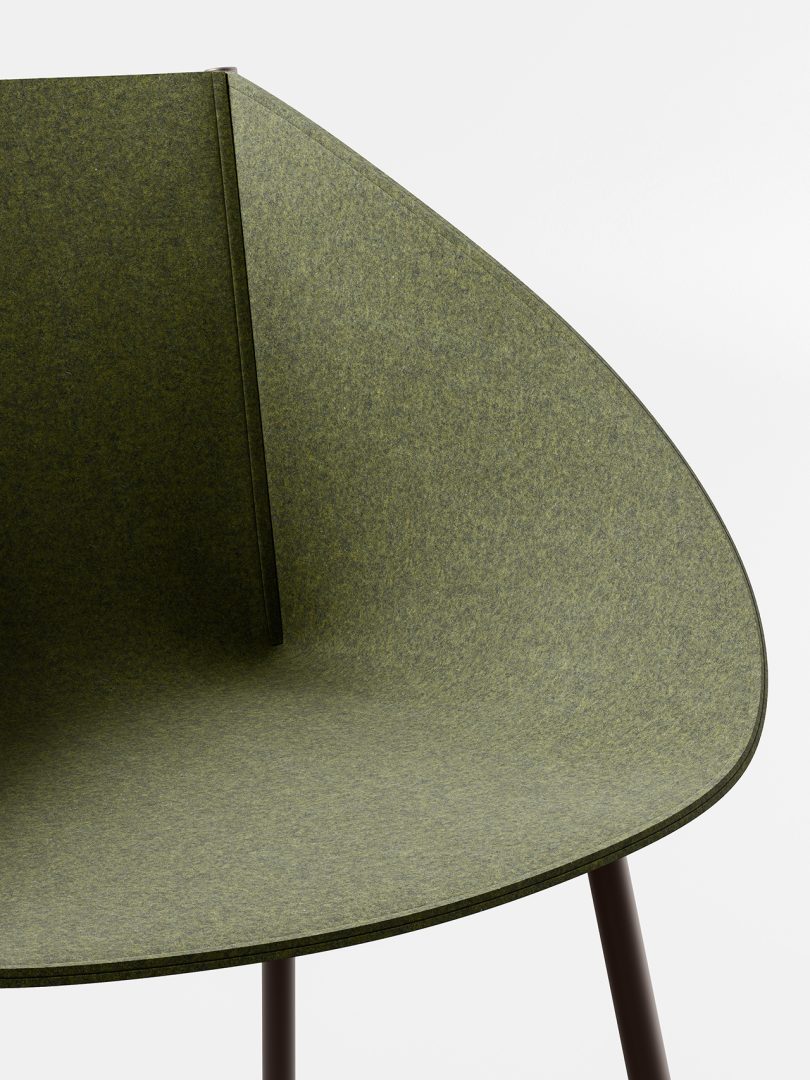 Alessandro Stabile设计的可持续性座椅Taco Chair