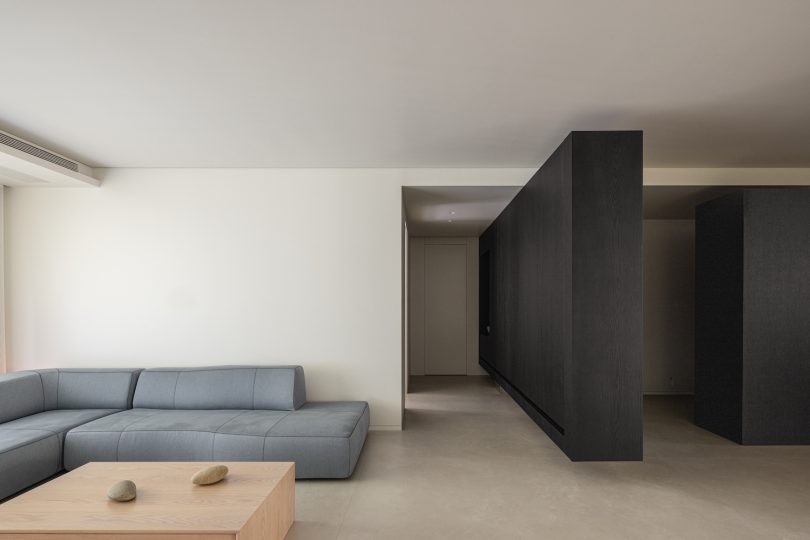 由PUJU设计的极简主义公寓Breath of the Wild