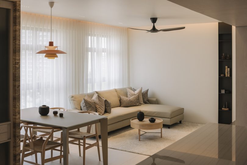 由Parenthesis设计的极简主义公寓Clementi Peaks