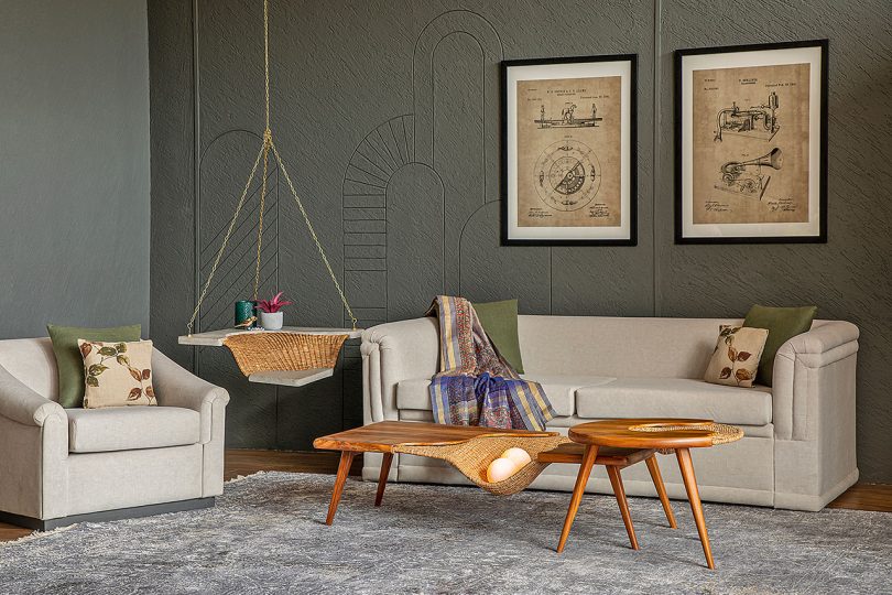 Vakr设计的Lehar和Namiti桌子系列融合了形式与功能