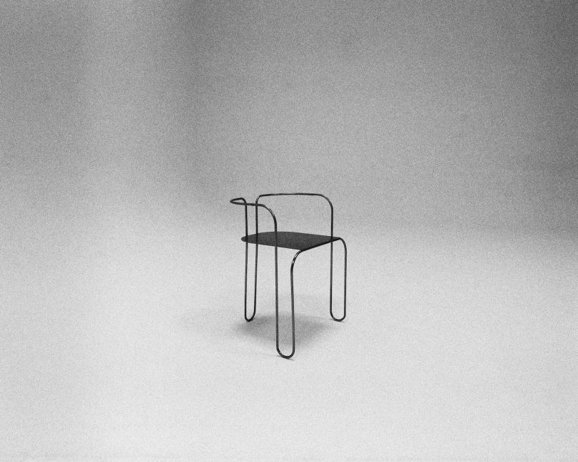 西班牙工作室Laboratorio设计的极简主义椅子Cadencia Chair