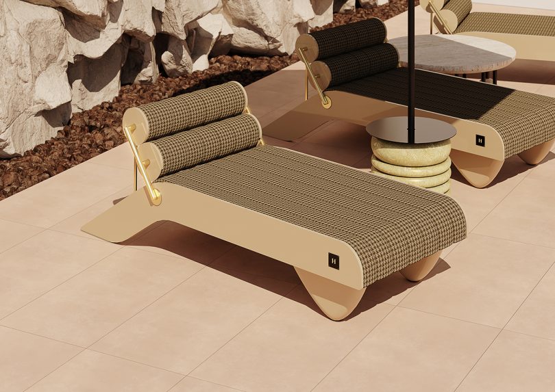 由Hommés Studio设计的户外家具系列Mediterran