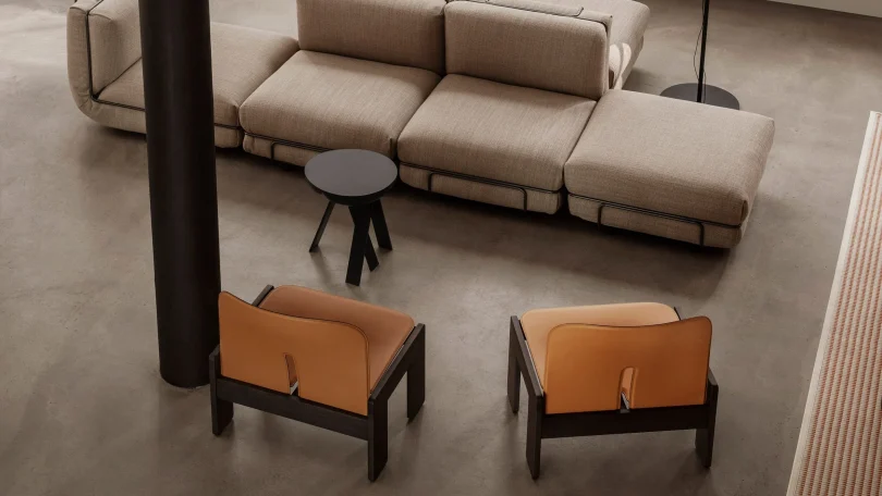 丹麦设计品牌:由Afra&Tobia Scarpa为Karakter设计的Scarpa椅子