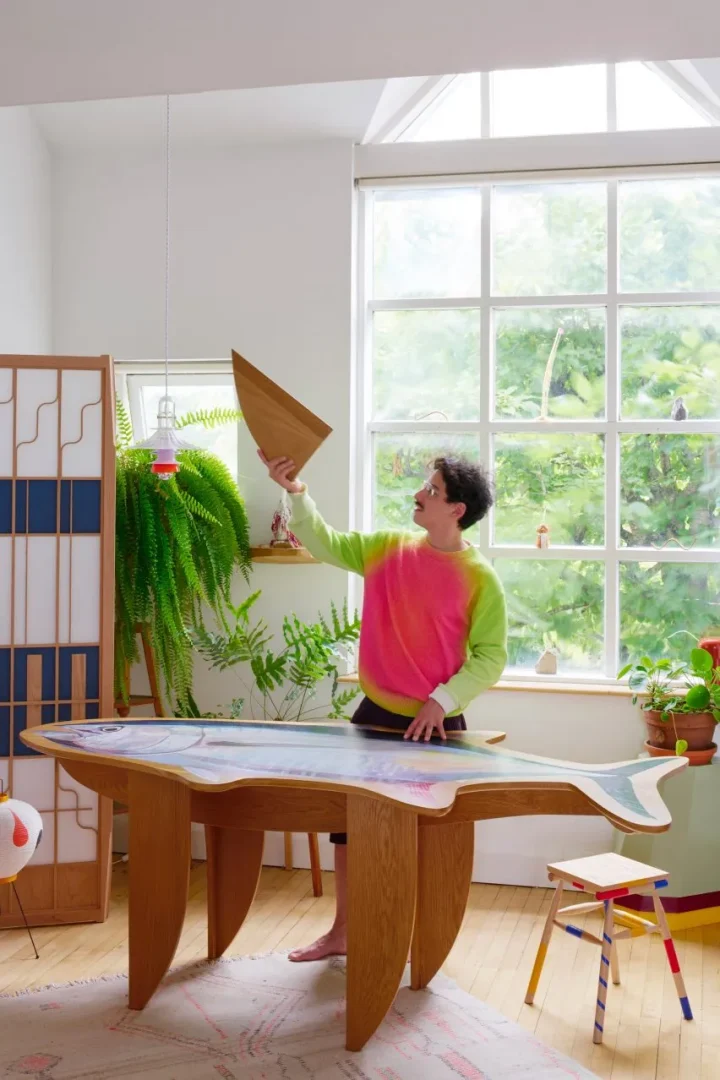 RIO KOBAYASHI为伦敦设计节展示的一个客厅装置