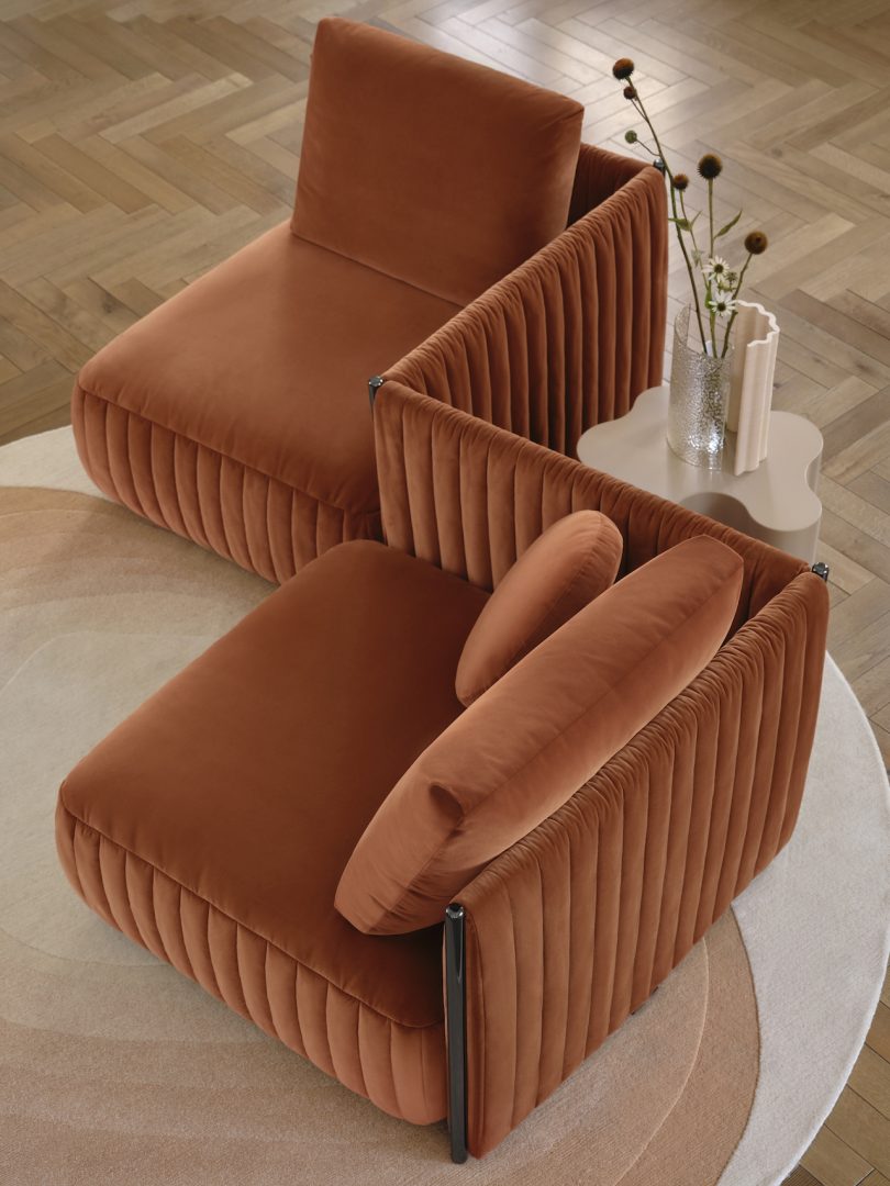 意大利家具品牌:Nicola Pavan为Saba设计的Metis沙发