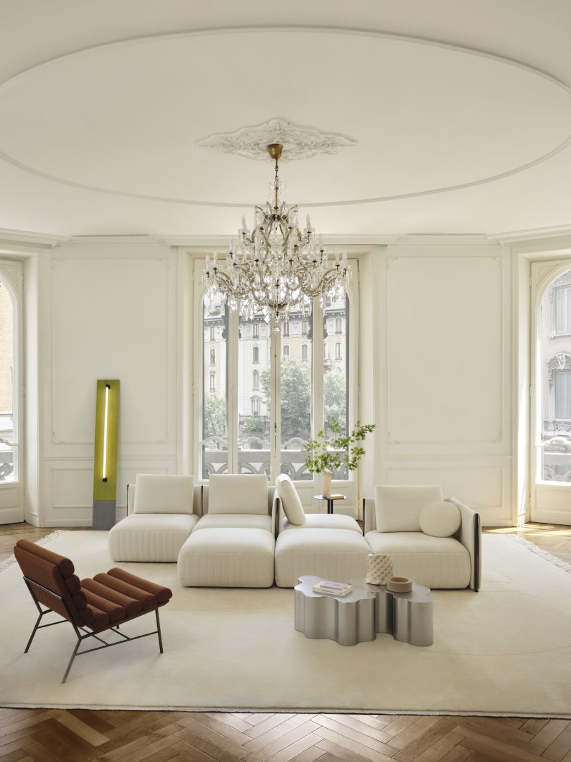 意大利家具品牌:Nicola Pavan为Saba设计的Metis沙发