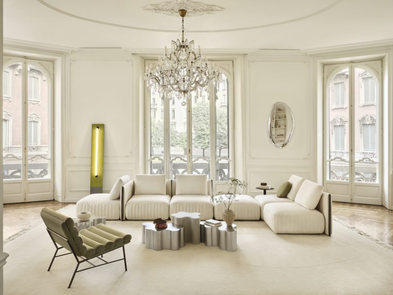 意大利家具品牌:Nicola Pavan为Saba设计的Metis沙发