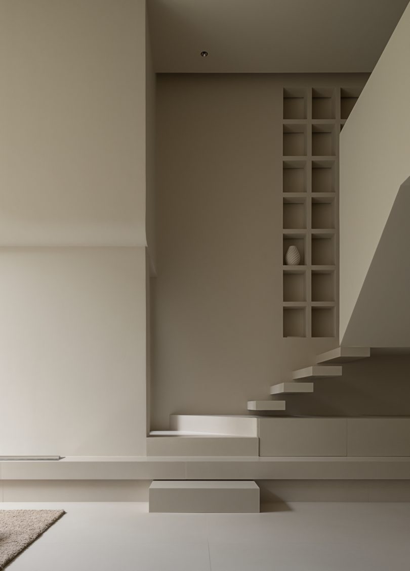 由Yanta Space Design设计的极简住宅Half Tranquil