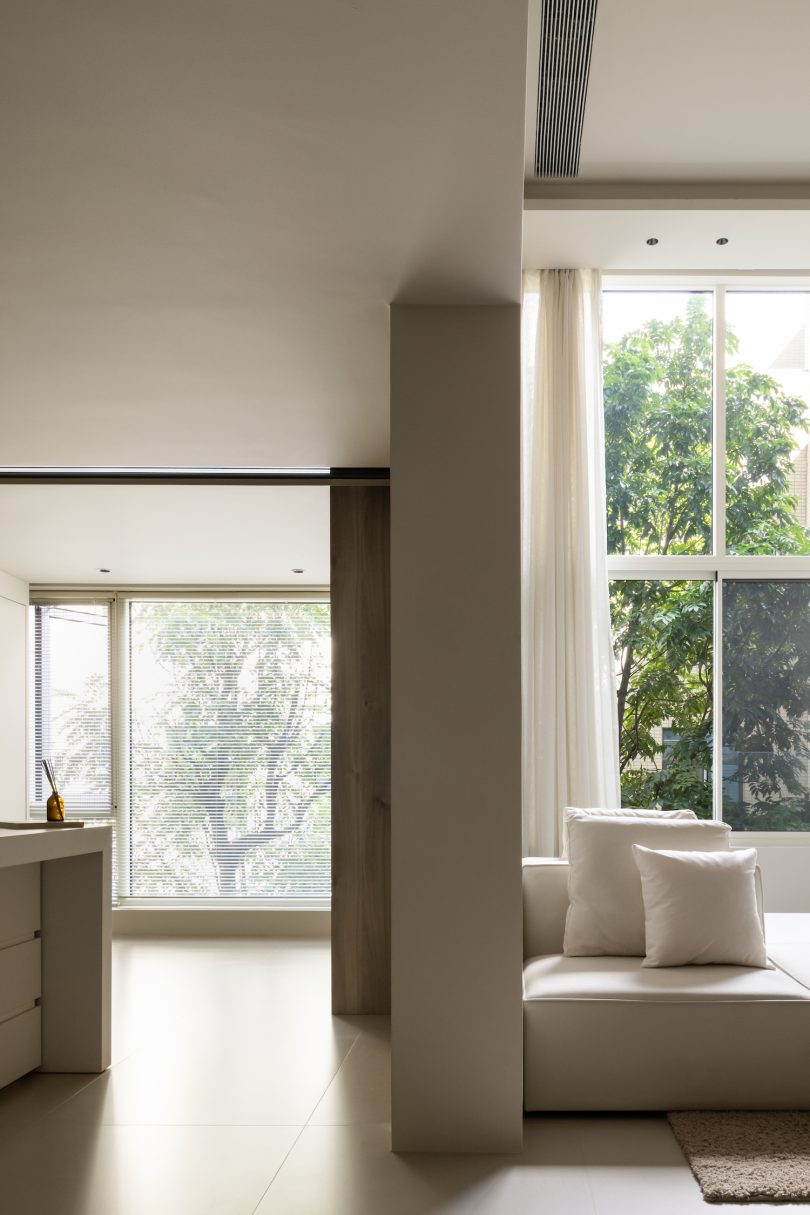 由Yanta Space Design设计的极简住宅Half Tranquil