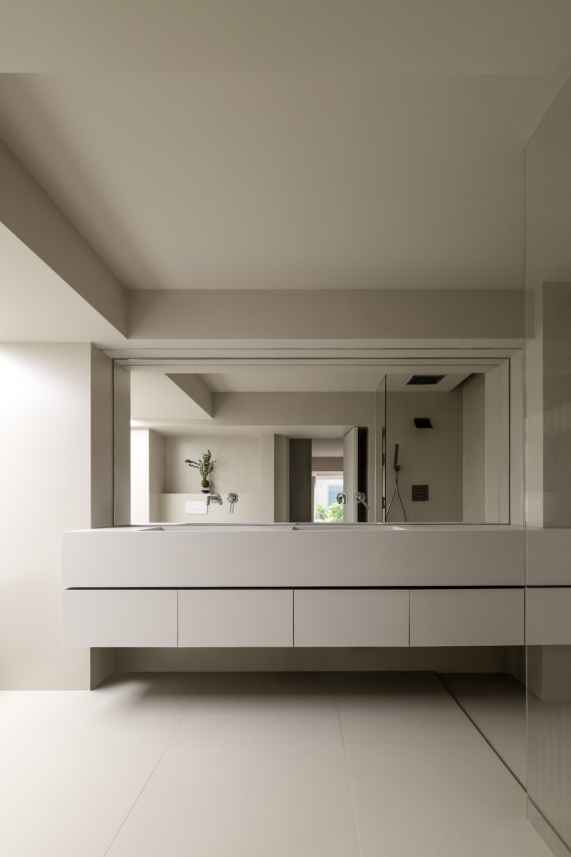 由Yanta Space Design设计的极简住宅Half Tranquil