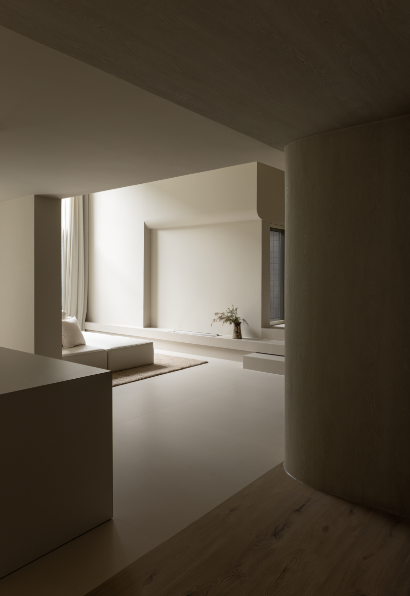 由Yanta Space Design设计的极简住宅Half Tranquil