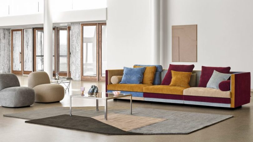 丹麦家具品牌:Jens Juul为Eilersen设计的多色沙发Cocoon