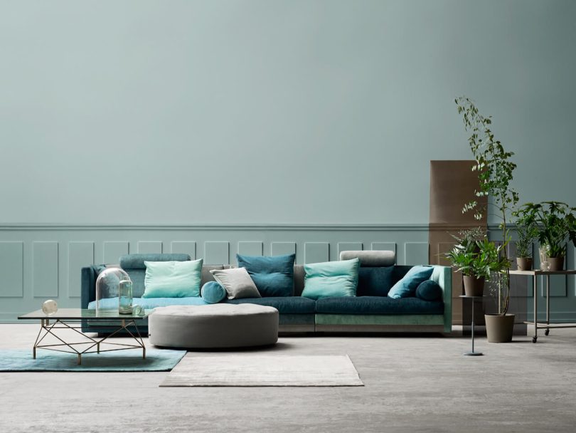 丹麦家具品牌:Jens Juul为Eilersen设计的多色沙发Cocoon