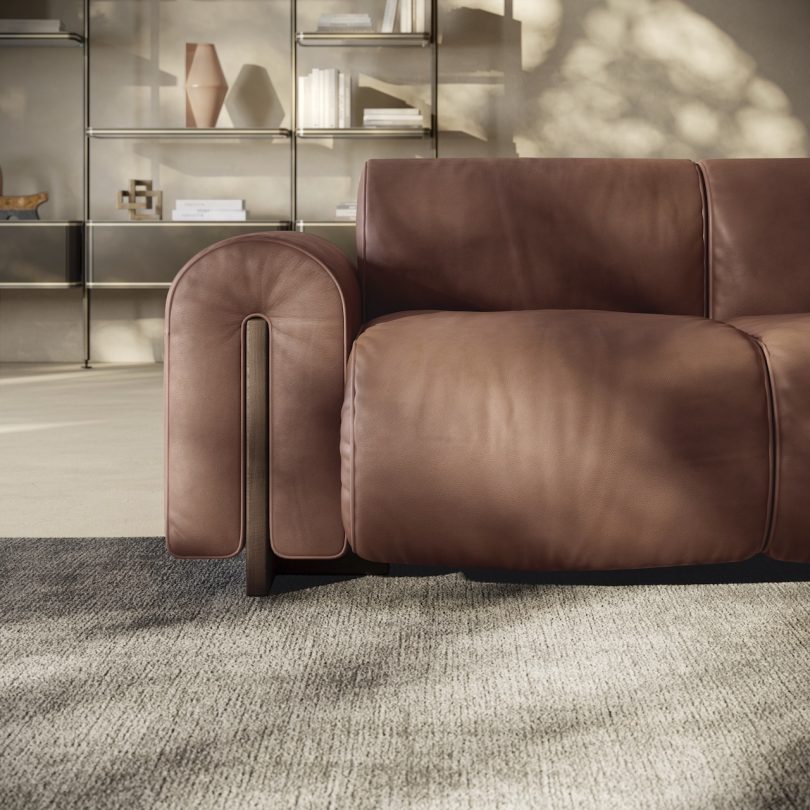 意大利家具品牌：Natuzzi Italia推出新款设计的沙发Colle