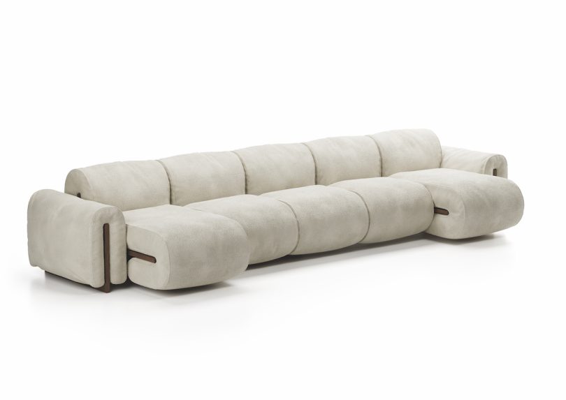 意大利家具品牌：Natuzzi Italia推出新款设计的沙发Colle