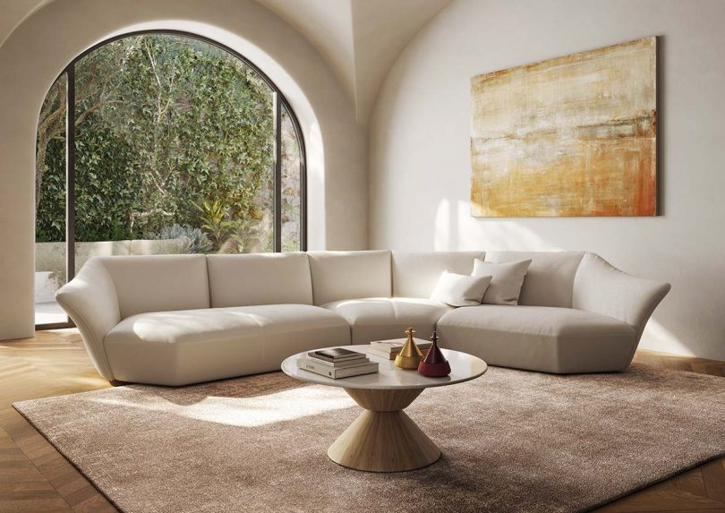 意大利家具品牌Natuzzi：Lorenza Bozzoli设计的Timeless沙发