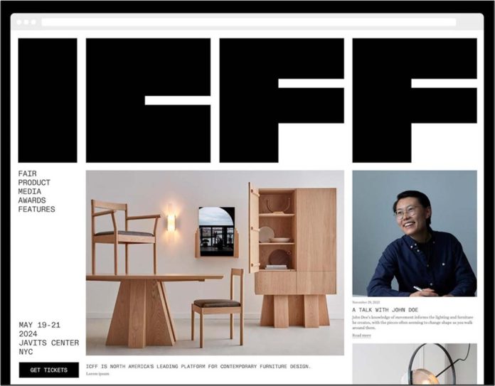 2024纽约现代家具展：ICFF的全新面貌 – 设计频道