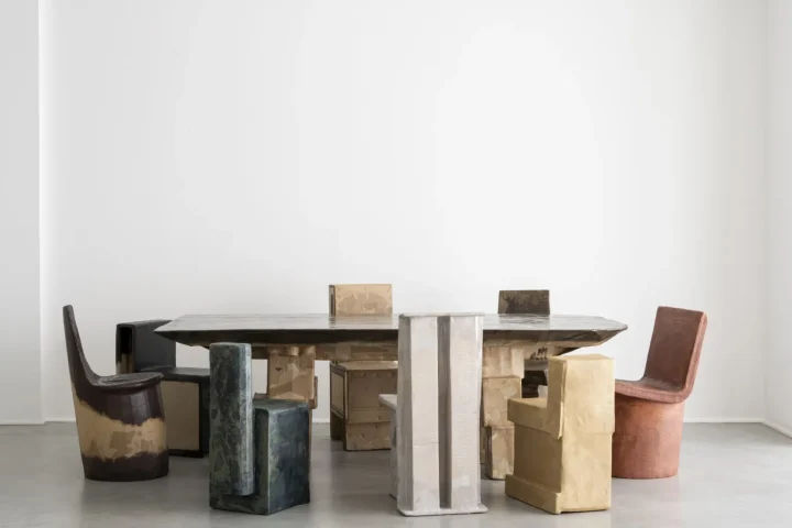 伦敦FUMI画廊个展：Max Lamb制作的“BOX”家具系列