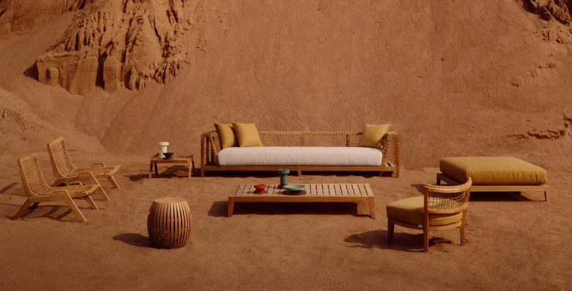 意大利家具品牌：Unopiù的户外家具系列Synthesis