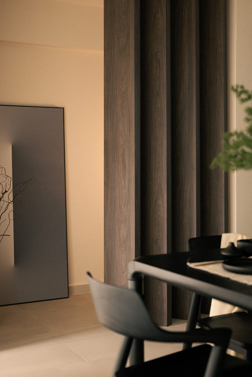 由arche设计的极简主义空间Crème