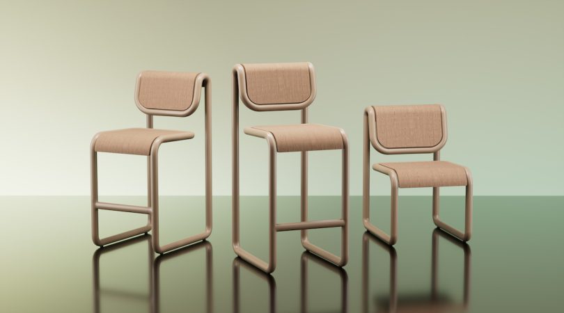 美国设计品牌:Bend Goods推出Tube家具系列