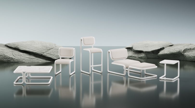 美国设计品牌:Bend Goods推出Tube家具系列