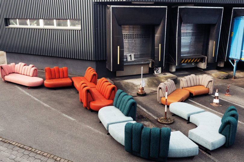 De Sede设计的DS-888 Collina沙发亮相2024米兰国际家具展